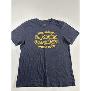 Tom Segura "I'm Coming Everywhere" World Tour T-shirt Casual Size X-Large
